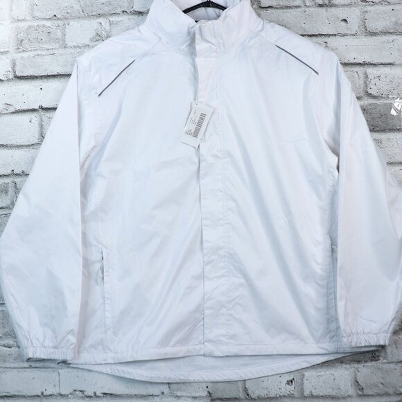North End Other - Core By North End Men's 3Xl Reflective Waterproof White Windbreaker Jacket NWT